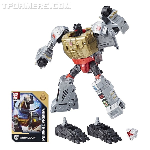 TRANSFORMERS GENERATIONS POWER OF THE PRIMES VOYAGER CLASS GRIMLOCK   Out Of Pack (72 of 77)